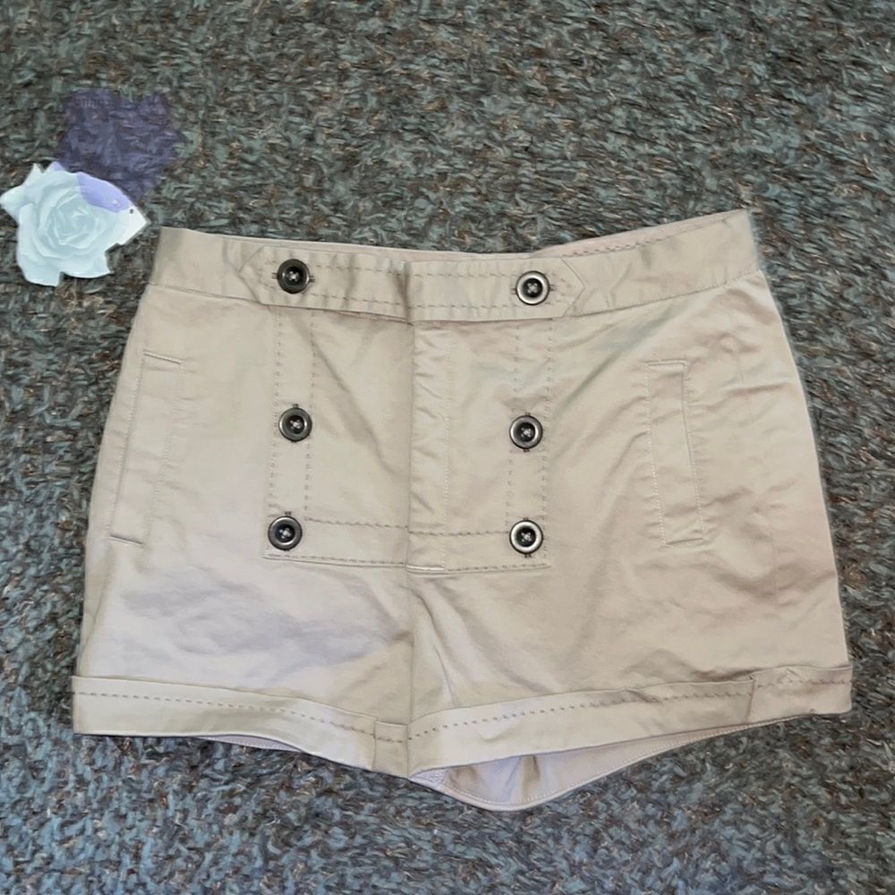 NEW WITH TAGS VINTAGE HI-WAIST ARITZIA TALULA SAILOR STYLE SHORTS SIZE 10 - Picture 3 of 6
